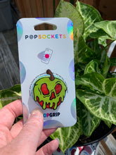 Load image into Gallery viewer, Glossy Green Poison Apple Inspired Pop Grip/ Popsocket