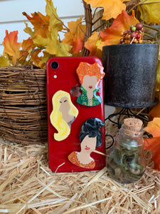 Glitter Sanderson Sisters Inspired Pop Grips/ Popsockets - 3 Pack