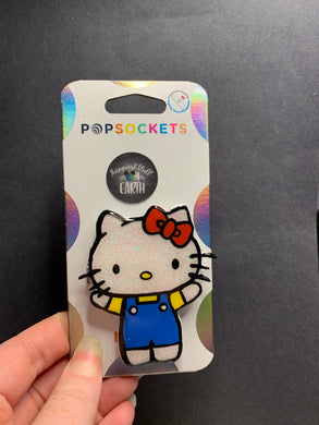 Glitter Kitty Full Body Inspired Pop Grip/ Popsocket