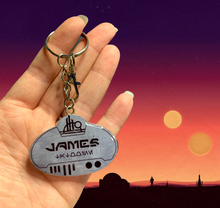 Load image into Gallery viewer, Personalized Name Tag KeyChain