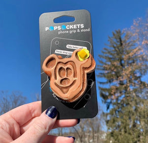 Mouse Waffle Inspired Pop Grip/ Popsocket